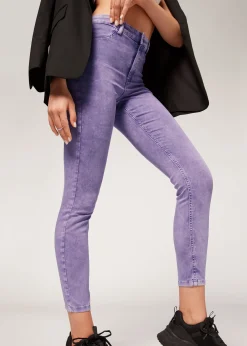 Jean Skinny Push-Up Delave