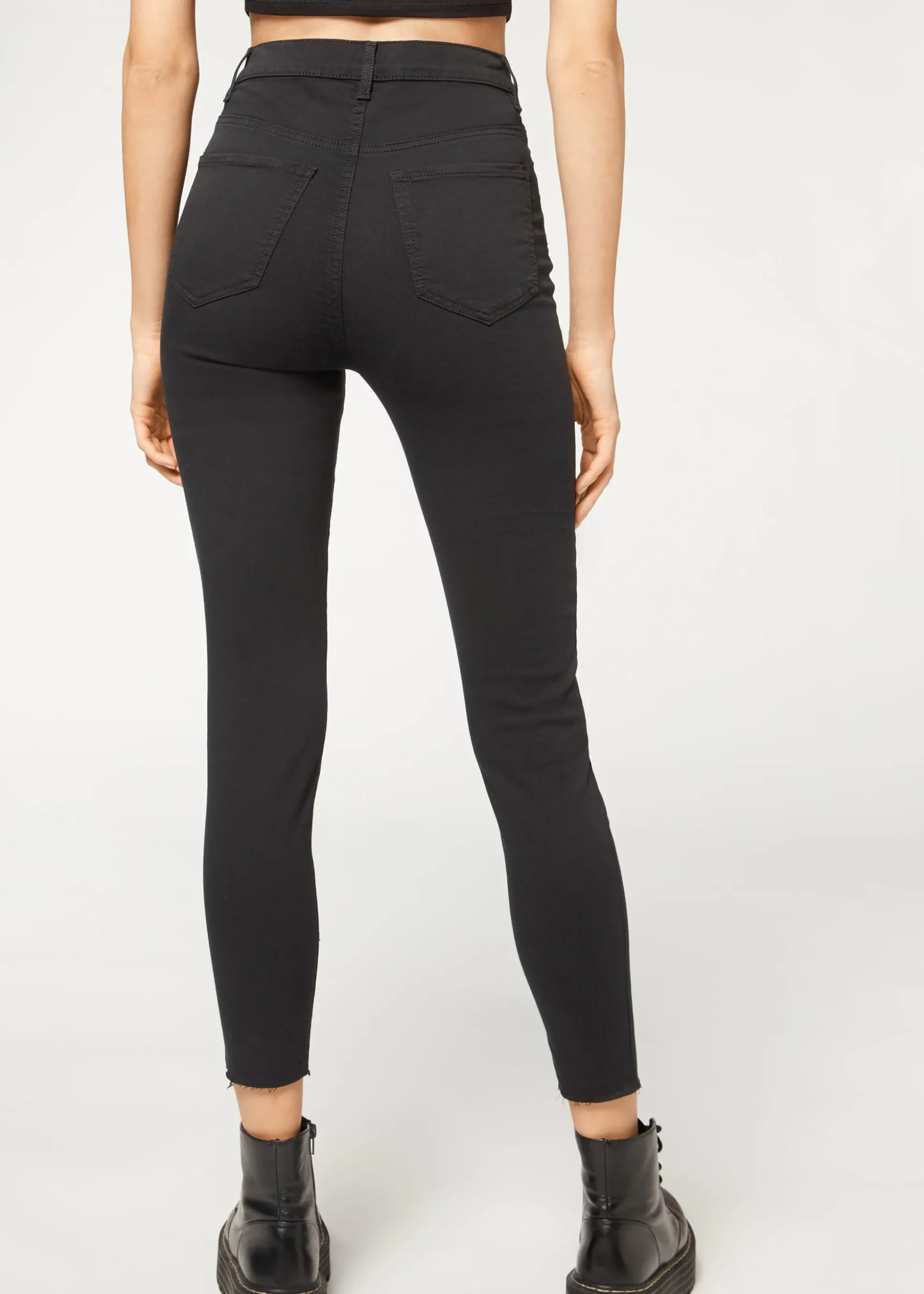 Jean Skinny Taille Haute