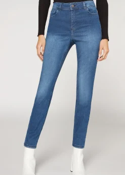 Jean Superskinny Taille Haute Denim Super Flexible