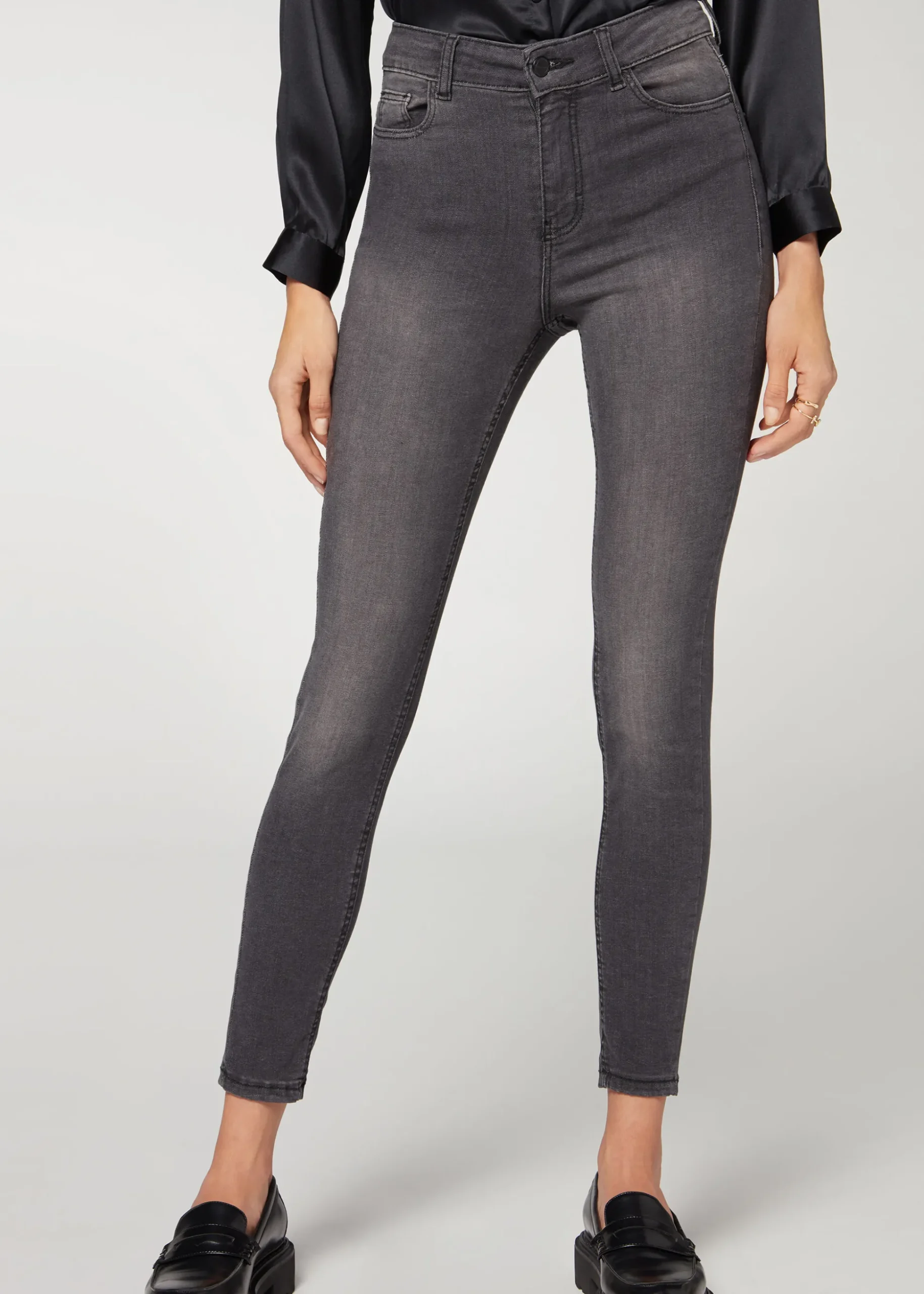 Jean Superskinny Taille Haute Denim Super Flexible