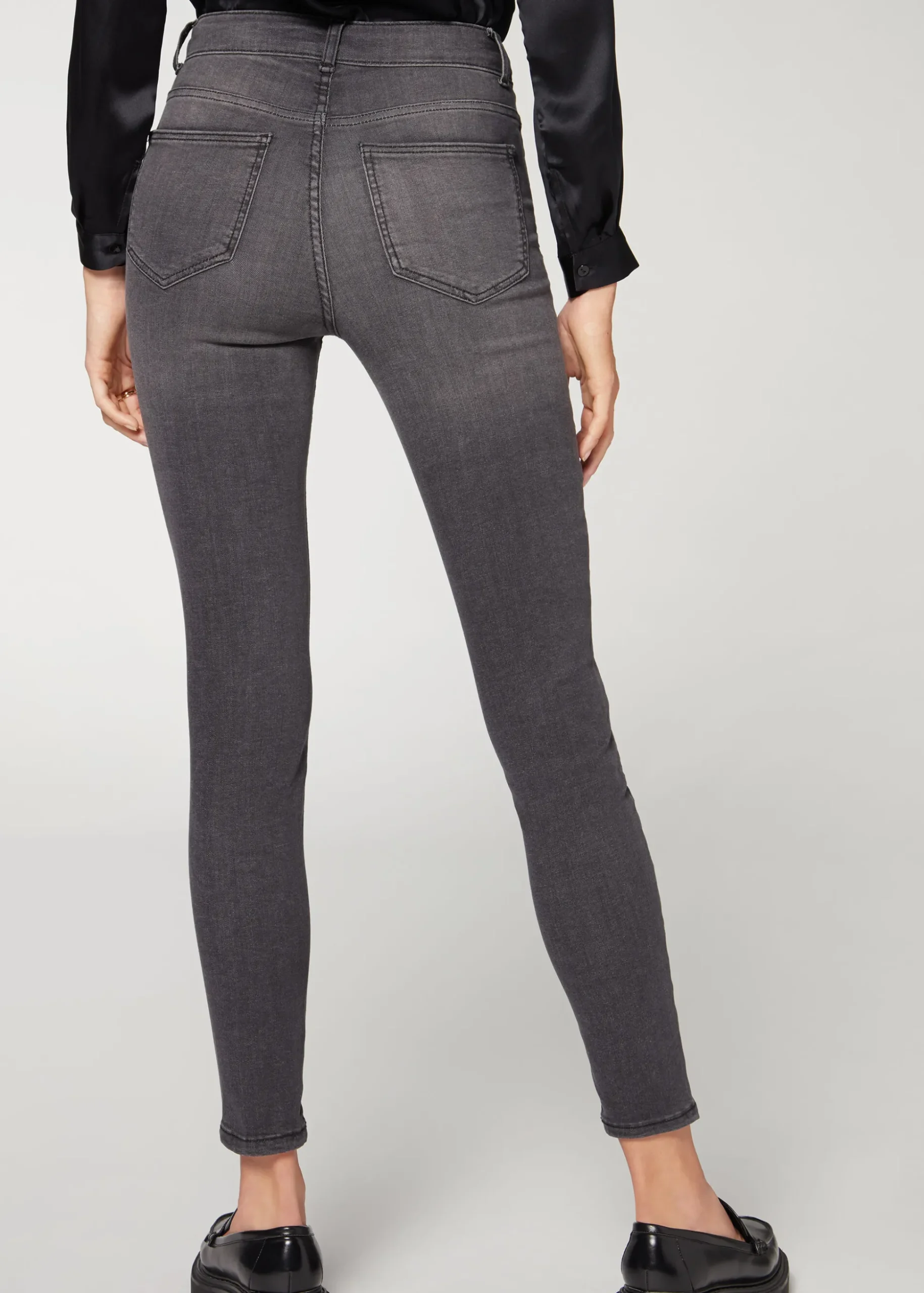 Jean Superskinny Taille Haute Denim Super Flexible