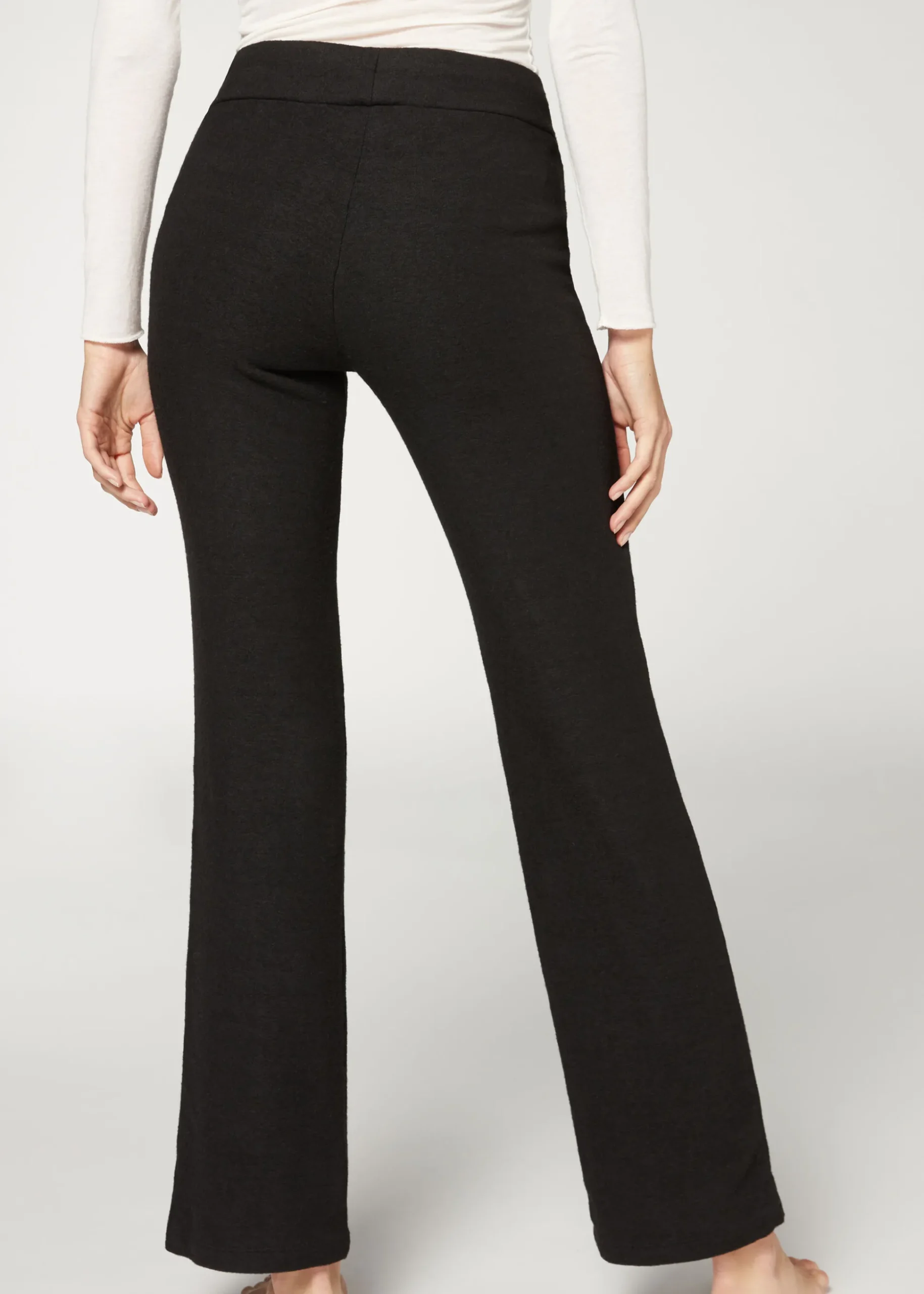 Legging Coupe Droite Cachemire