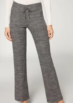 Legging Coupe Droite Cachemire