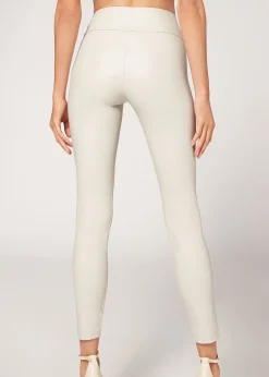 Legging Effet Cuir
