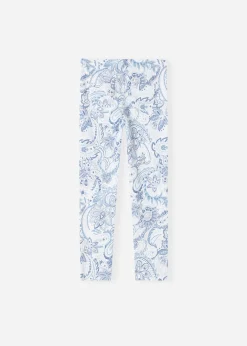 Legging En Jean A Motif Paisley Pour Fille