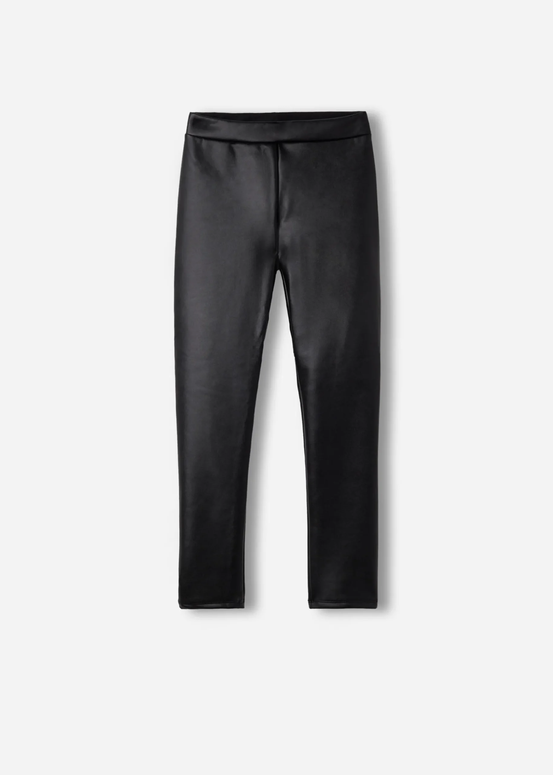 Legging Fille Thermique Effet Cuir