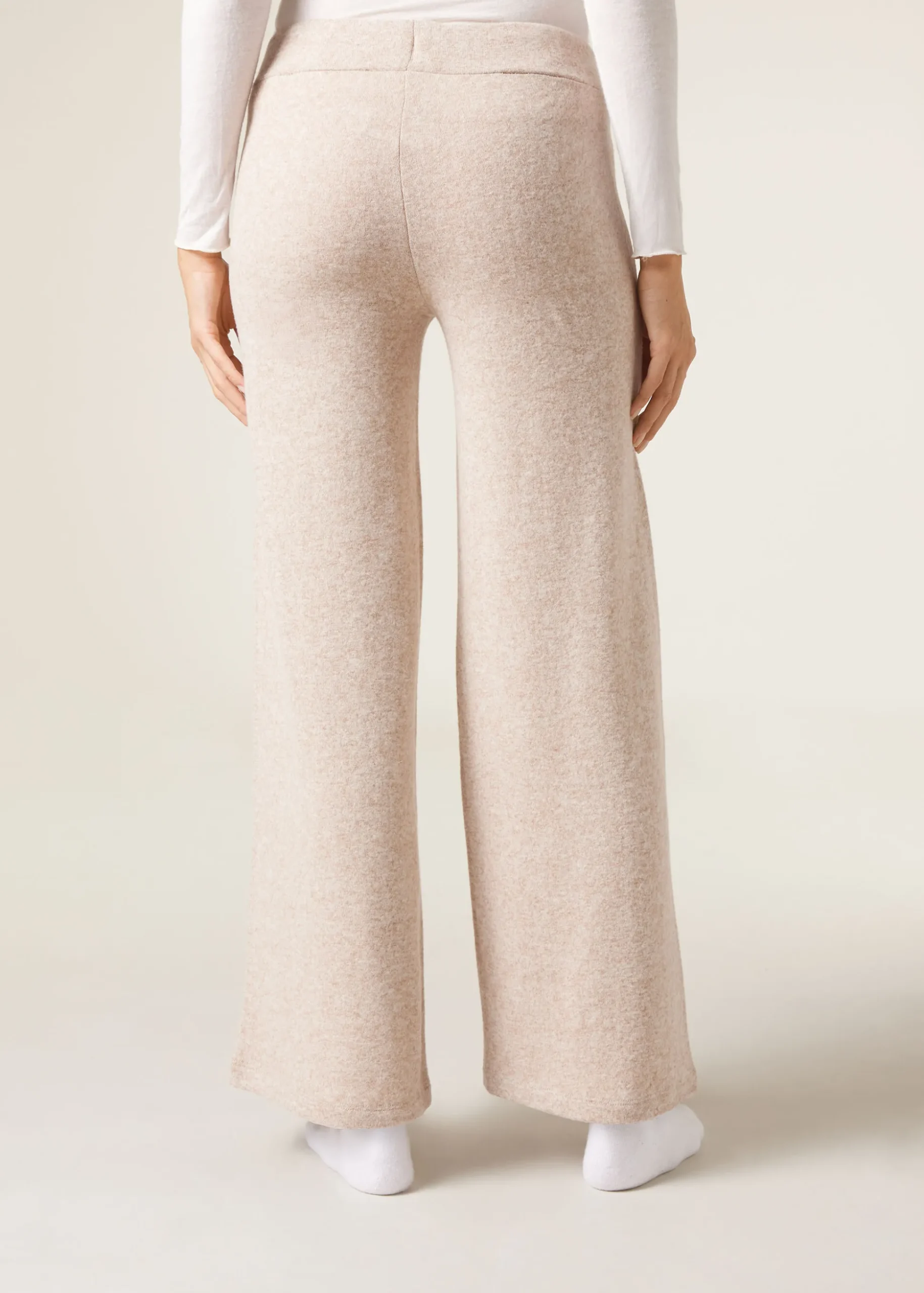 Legging Palazzo En Cachemire