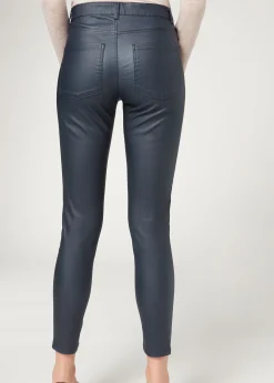 Legging Skinny Effet Cuir