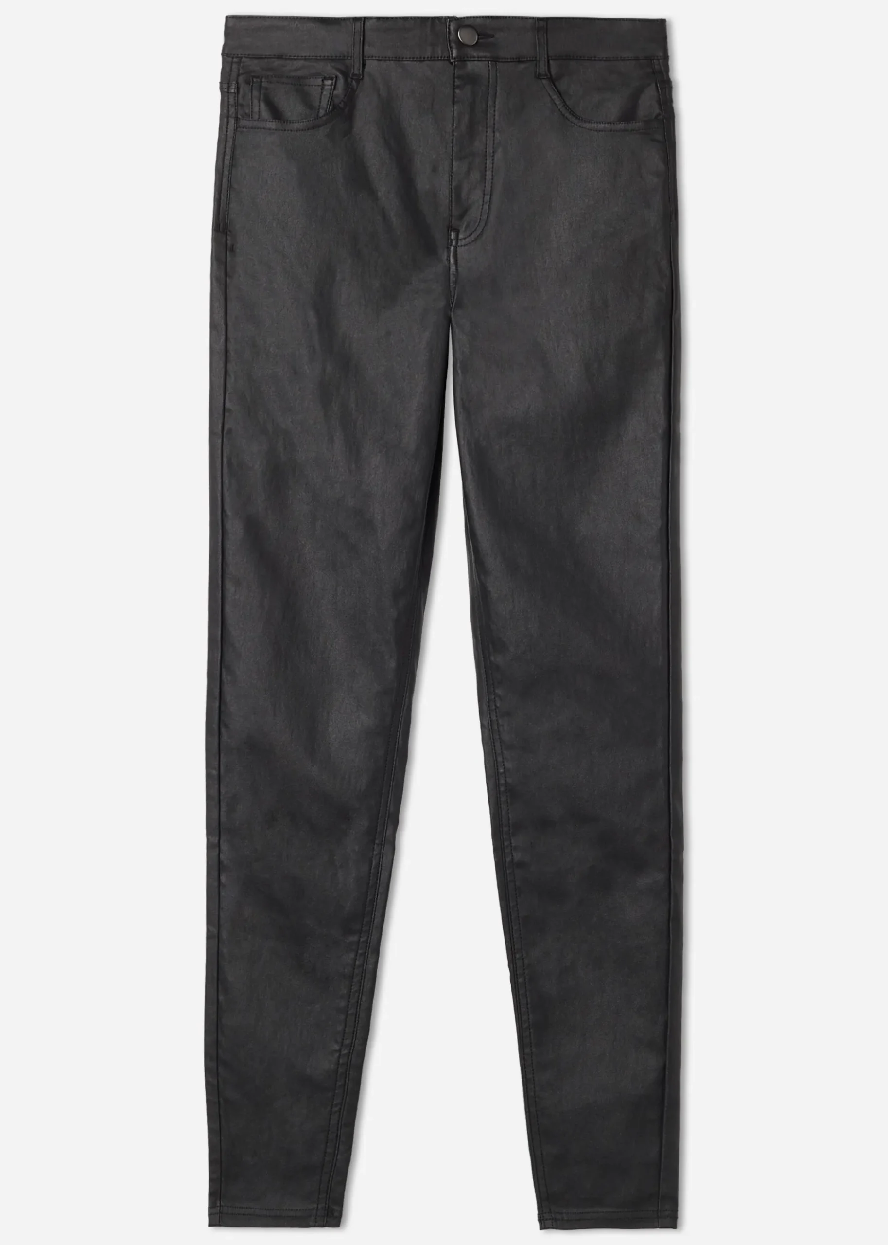 Legging Skinny Effet Cuir