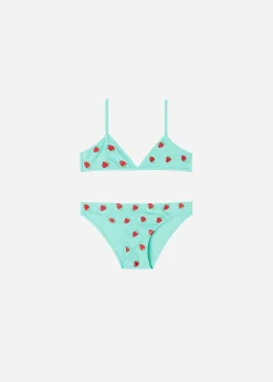 Maillot De Bain Deux Pièces Fraises Fille Elsa