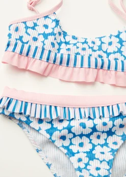 Maillot De Bain Deux Pièces Fleuri Fille Aurora