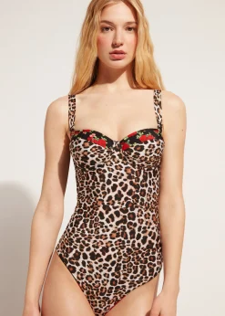 Maillot De Bain Une Pièce Reversible Legerement Rembourre Nizza