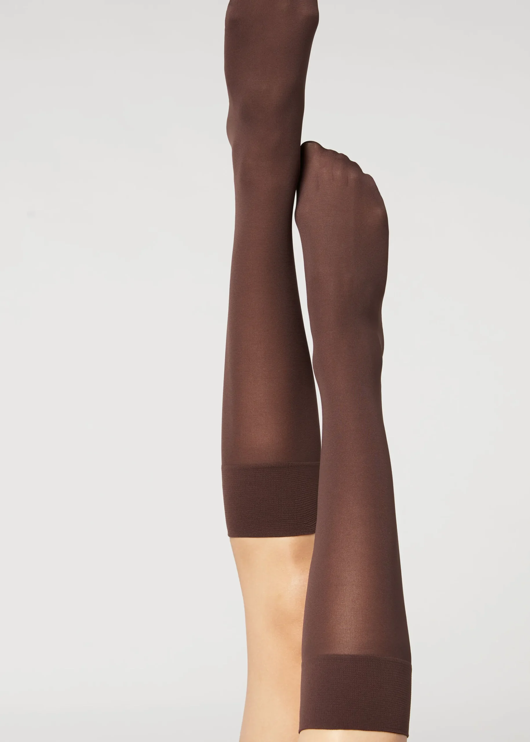 Mi-Bas Semi-Opaques 30 Deniers En Microfibre