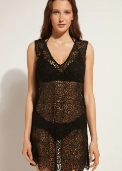 Robe En Crochet Motif Geometrique