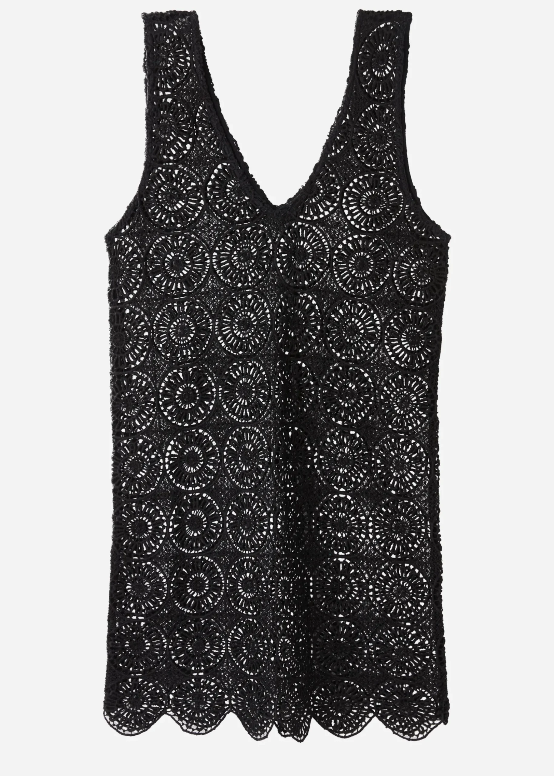 Robe En Crochet Motif Geometrique