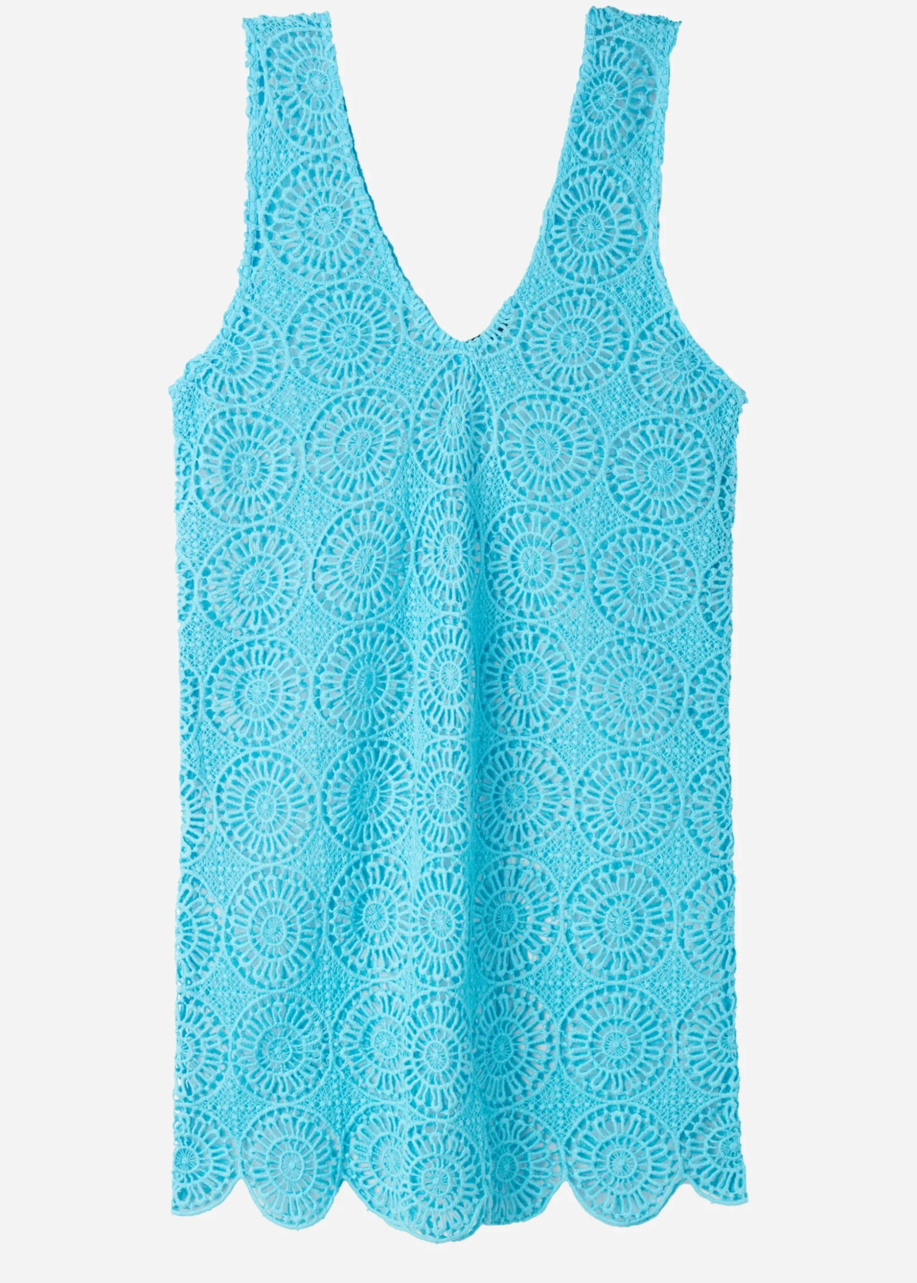 Robe En Crochet Motif Geometrique