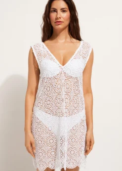 Robe En Crochet Motif Geometrique