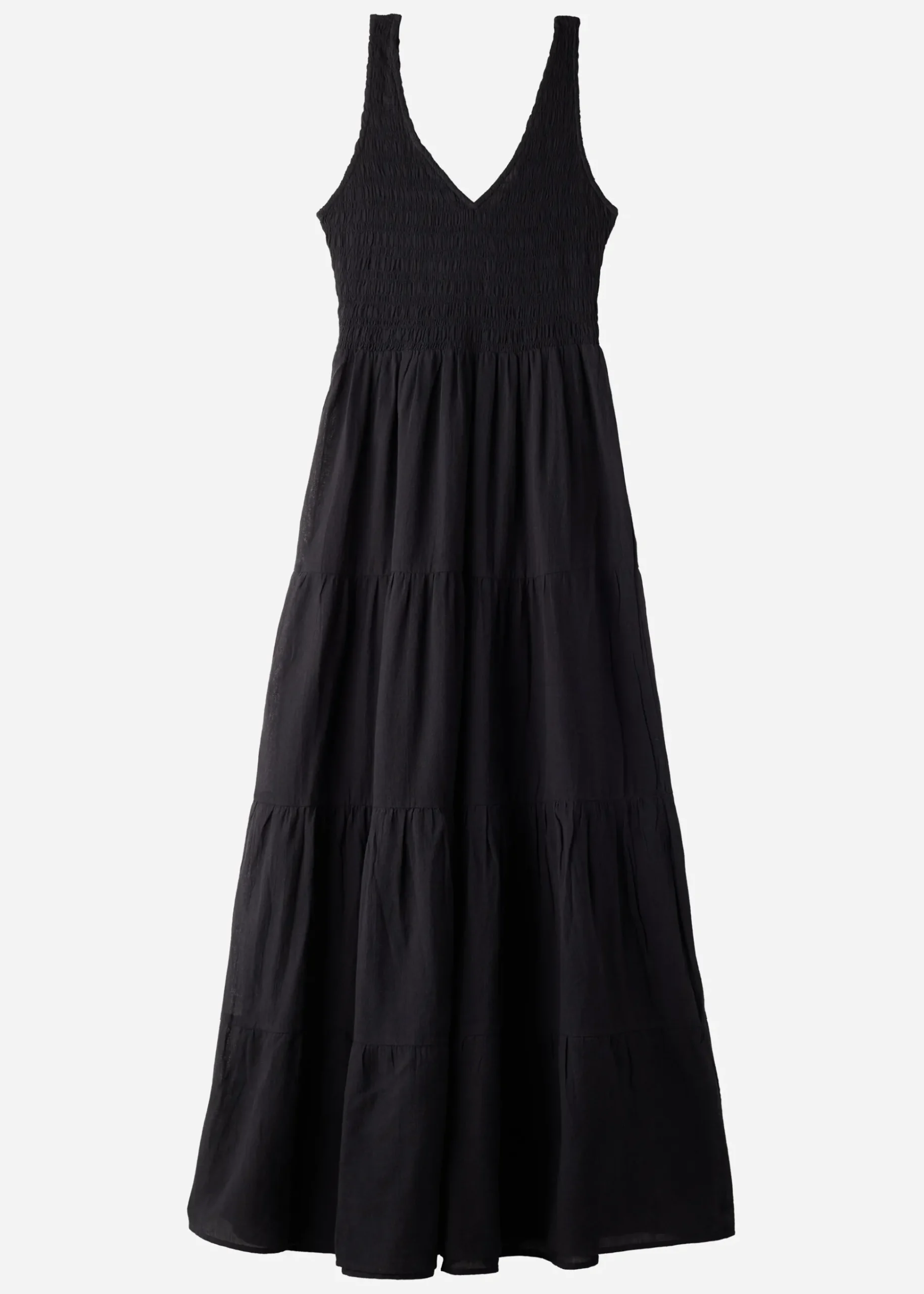 Robe Longue Avec Jupe A Volants