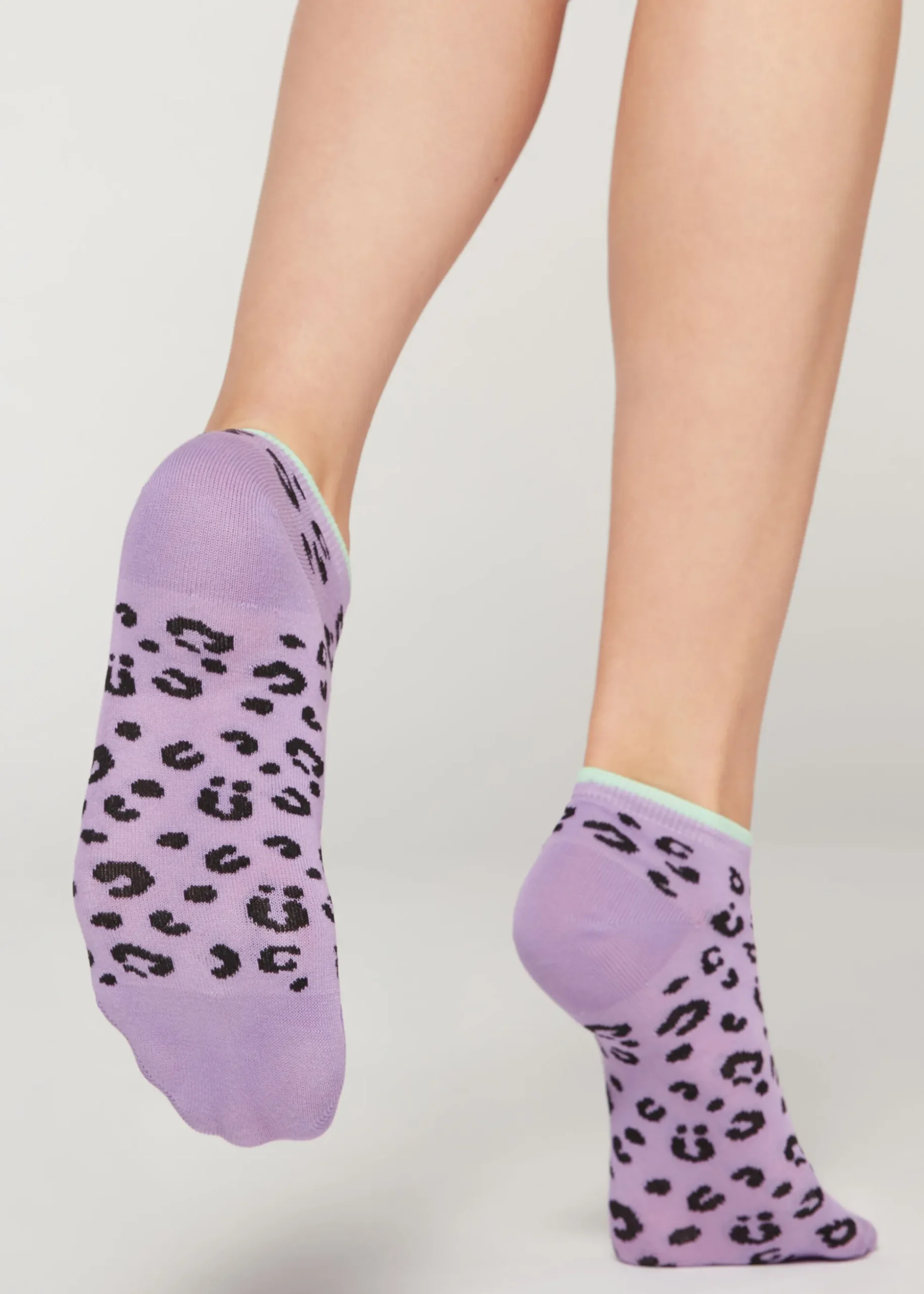 Socquettes Fantaisie A Petits Carreaux
